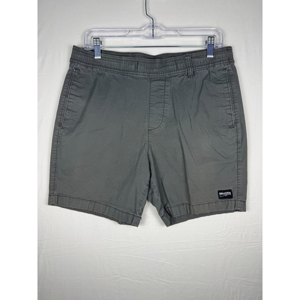 Hollister Men's Epic Flex Jogger Shorts Gray 7" Inseam Size M Casual Stretch